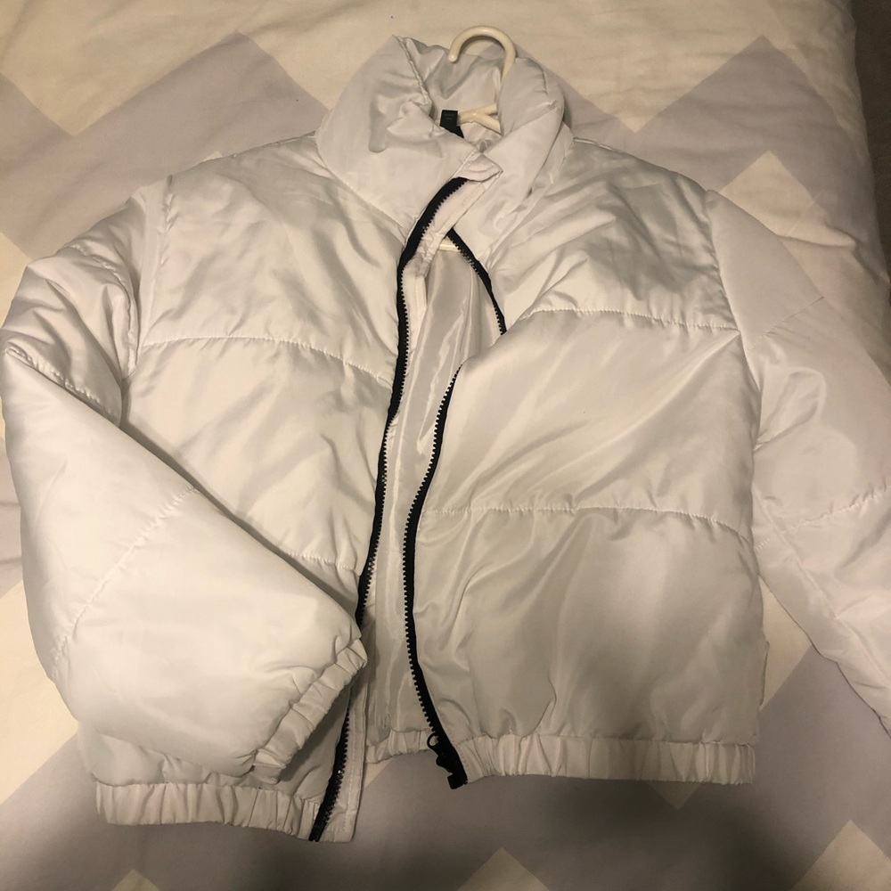 White Puffer Jacket